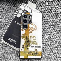M-Metal Gear Solid Phone Case For Samsung S26 Ultra S25 Edge Ultra S23 S22 S21 S20 Ultra Plus S24 Fe A25 Glass Cover Samsung S25 Plus