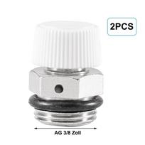 2PCS Radiator Bleed Valve Automatic Heater Bleeder For Heating Systems Bleed Valve For Radiator B