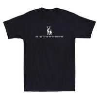 Goat He Left The 99 To Find Me Funny Bible Faith Christian Quote Men's T-Shirt S
