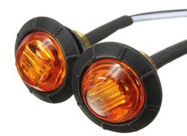 S.fields.inc Cowl Turn Signal Side Marker LED Embedded Motorcycle 2 One Size
