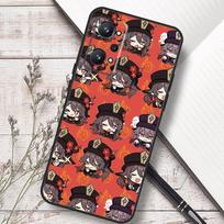 Hu Tao Genshin Impact chibi For Realme 14 10 11 12 13 Pro Plus GT 6 6T 5 GT7 Pro C67 C61 C55 C53 C51 C21Y C25S C75 Case Realme C61