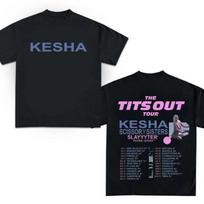 Kesha 2025 Concert Shirt, 2025 Kesha The Tits Out Tour Tshirt, Kesha Fan Gift 3XL