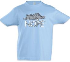 Nope Cat Kids Boys kids boys T-Shirt Meow Cat Cats Love Fun Grumpy Love Cats Meow 150