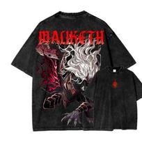 Elden Ring Maliketh the Black Blade Double Sided Graphic Print Vintage Washed Oversized Game Streetwear TShirt S