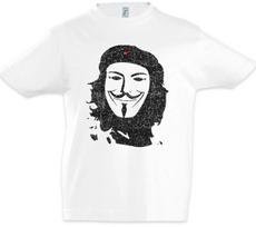 Che Anonymous II Kids Boys kids boys T-Shirt Guy Guevara Socialism Communism 100