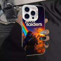 Adventure game A-Arc R-Raider phone case For iPhone 12 11 13 14 15 16 17 Max Pro Plus Mini Protective IMD Color Cover iPhone 16 Pro