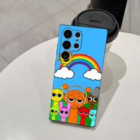 Cartoon Game Sprunki Phone Case For Samsung S26 S25 Plus S20 S20 Plus S22 Ultra S23 FE S21 Plus S21 Ultra Soft Cover Samsung S25