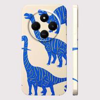 Phone Case for Xiaomi Redmi 13C 10 A3 10C 12C 12 9 9T 9A A1 A2 13 14C Cover Shell Blue Brachiosaurus Redmi 13C 5G