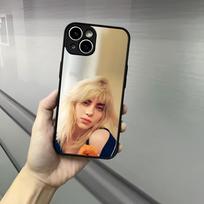 B-BillieS E-Eilish Phone Case For Iphone 17 16 15 14 13 12 Pro Max Xr Air Plus Skin Feel Black Hard Shell Cover iPhone 16 Pro