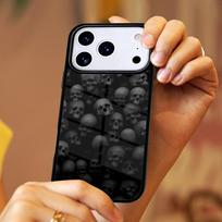 Gothic Dark Skull fundas Magnetic Wireless For Magsafe phone Case For iPhone 17 11 12 13 14 15 16 Pro Max Plus Shockproof Cover iPhone 13 mini