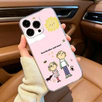 Animation Charlie and Lola Phone Case For iPhone17,16,15,14,13,12,11 ,Pro Max,16/15/14 Plus Transparent Cover iPhone16SE4