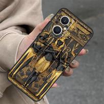 Egypt Pharaoh Mural Case For OPPO Reno 14 12 11 10 13 Pro 14F 13F 12F 11F 8 7 Lite OPPO Find X9 X8 X6 Pro Cover OPPO Find X8 Pro
