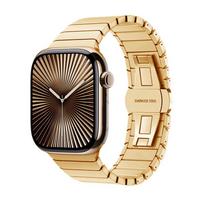 Metal Band For Apple Watch 46mm Strap Stainless Steel Watchband For Iwatch Series 11 10 Ultra 49mm 42/44/45/40mm Business 2028 38 40 41mm SE3 40 auksas
