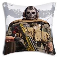 Cool Game Call of D-Duty Pillow Covers Cartoon Sofa Decorative Home Double-sided Printing Short Plush Cute Cushion Cover 30cmx30cm