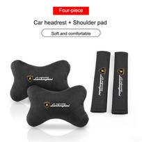 For Lamborghini Urus Huracan Aventador Premium Shield Keychain Car Genuine Box Set Classic Foreign Trade Gift Auto Headrest