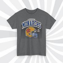 London Monarchs 1991 WLAF Vintažinis Futbolo Šalmas T marškinėliai S