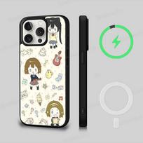 Anime K-ON Girls Cute For Magsafe Magnetic Phone Case For IPhone 17 16 Pro Max 15 Plus 14 13 12 11 Cover iPhone 14 plus