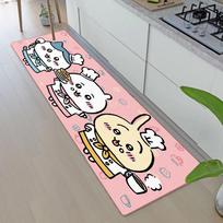 Entrance Front Door Doormat Anime Chiikawas Non-slip Kitchen Rug Living Room Rugs Balcony Bathroom Foot Mat Floor Mats Carpet 40cm x 60cm