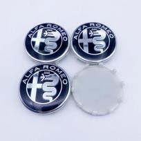 40pcs 60MM 10pin For Alfa Romeo 156 159 147 Giulia Giulietta MITO Stelvio GT Car Emblem Wheel Center Covers Hub Cap Stickers 40pcs 60mm 10pin