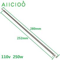110v Oven Heating Element for Electric oven 250w-375w Air Heating Tube Replacement with Metal Sheet by Annealing SUS304 110V