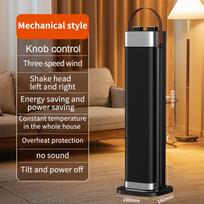 Electric Heater PTC Warm Air Fan 2000W Portable Heating Fans Household Hot Air Blower Space Heater Knob/Remote Control Knob control