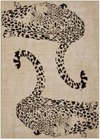 Prabangus rožinės spalvos leopardo rašto dekoratyvinis kilimas svetainei, minkštas neslystantis gyvūno rašto grindų kilimėlis miegamajam, sofai, prieškambariui 50x80cm black