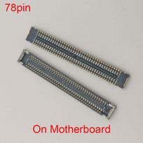 50-100PCS 78Pin USB Charger FPC Connector For Samsung Galaxy A30S A80 A70 A40 A31 A51 A71 A41 A70S A21S A90 Charging Dock Port 50pcs On Board