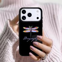 Colorful Dragonfly Phone Case For Apple iPhone 17 Air 16E 15 14 Plus 13 12 11 Pro Max Mini Funda Cover iPhone 16 Pro
