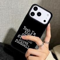Capa Case for iPhone 17 Air 16 Pro Max 15 Plus 11 13 Mini 14 12 Back Phone Cover Football Soccer Ball iPhone 15 Plus