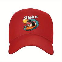 Surfing Sushi Baseball Cap Funny Hawaiian Aloha Graphic Outdoor Sports Hat One Size