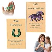 Pocket Hug Gift Exchange Contains An Acrylic Figurine And A Greeting Card Suitable For Various Occasions As Vintage Ornament Set One Size