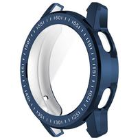 Pilnas apsauginis dėklas Korpusas Xiaomi Watch S3 Išmaniajam laikrodžiui Atsarginės dalys Rėmelio Dėklai 360 TPU Ekrano Apsauga For Xiaomi Watch S3 vidurnakčio mėlyna spalva