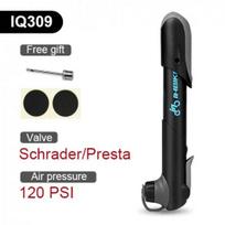 INBIKE Bike Pump Mini MTB Mountain Bicycle Air Pump Portable Cycling Ball Toy Tire Inflator Schrader Presta Bike Accesssories without Air-pressure