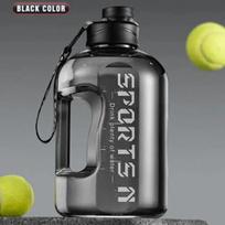 1.7L/2.7L Portable Large Capacity Water Bottle Sports Gym Water Kettle for Camping Men Women Leakproof Fitness Bottle Big Jug 1.7L juoda