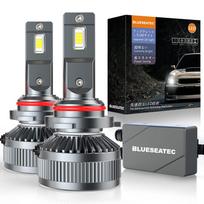 BLUESEATEC [Shot Evolution] HB3 LED Headlight 130W Explosive Light 9005 balta