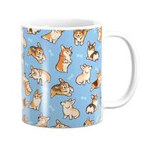 Coffee Mug with a Little Short Leg, Corgi Mark Cup, Funny Ceramic Coffee Mug, Dog Lover, Birthday Gift for Friends, 350ml 301-400ml balta