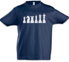 Chess II Boys kids boys T-Shirt Checkmated King Queen Bishop Knight Tournament Chess 140