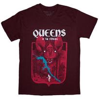 Queens Of The Stone Age Unisex marškinėliai: Šikšnosparnis (X-didelis) 2XL