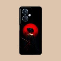 Hannya Girl Samurai Phone Case for OPPO Reno 14 13 12 11 10 9 8 7 6 5 F T Pro 5G Soft TPU Shockproof Cover OPPO Reno5 5G