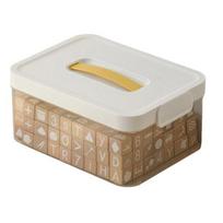 Storage Box, Large Capacity Dustproof Storage Box, Durable Sundries Quilt Storage Bin, for Kitchen Bathroom Bedroom Dormitory S B