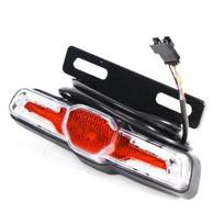 E-Bike Taillight Replacement For Engwe EP-2Pro Fat Bike- NEW IMAGE Electric Bicycle Rear Light Parts Accessories kaip parodyta spalva