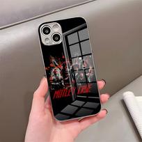 M-Motley Crue Band Phone Case For IPhone 17 Pro Max 15 Pro 16 14 Plus 12 13 Mini 11 Pro Shockproof Electroplated Glass Cover iPhone 11
