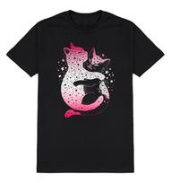 Cat Hugs T-Shirt Mens Womens Tees Top Mens Funny Pet Cat Kitten Clothing  Cotton Gift Top S