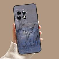 Cute Elephant Case For OnePlus Nord CE 5 2 3 4 Lite N30 OnePlus 13 11 12 15 13T 13R 10T 12R 9 10 Pro Cover OnePlus 9Pro