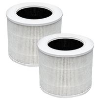 Oro valytuvas Hape filtras 3-in-1 HEPA, oro valytuvas H13 True HEPA, aktyvuotos anglies filtras, skirtas Levoit Core Mini-RF 2PCS CHINA