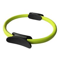 Women Pilates Ring with Non-slip Grip Handles Leg Toning Inner Thigh Pelvic Floor Exercise Yoga Circle Home Gym Fitness Equipment žalia