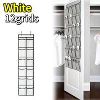Over The Door Shoe Rack with 12/24 Large Mesh Pockets Hanging Shoe Organizer for Closet Hanging Shoe Rack Holder Hanger