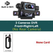 4-Lens 4-Recording Dash Cam - 3.0-Inch Screen, 1080P HD Night Vision, WiFi Smartphone Connectivity 3 Lens
