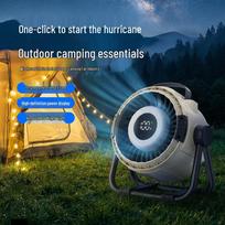 BenBenMa H10 Portable Outdoor Fan dykumos geltonos spalvos