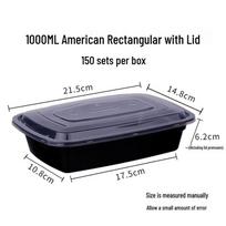 Disposable Plastic Meal Prep Container
